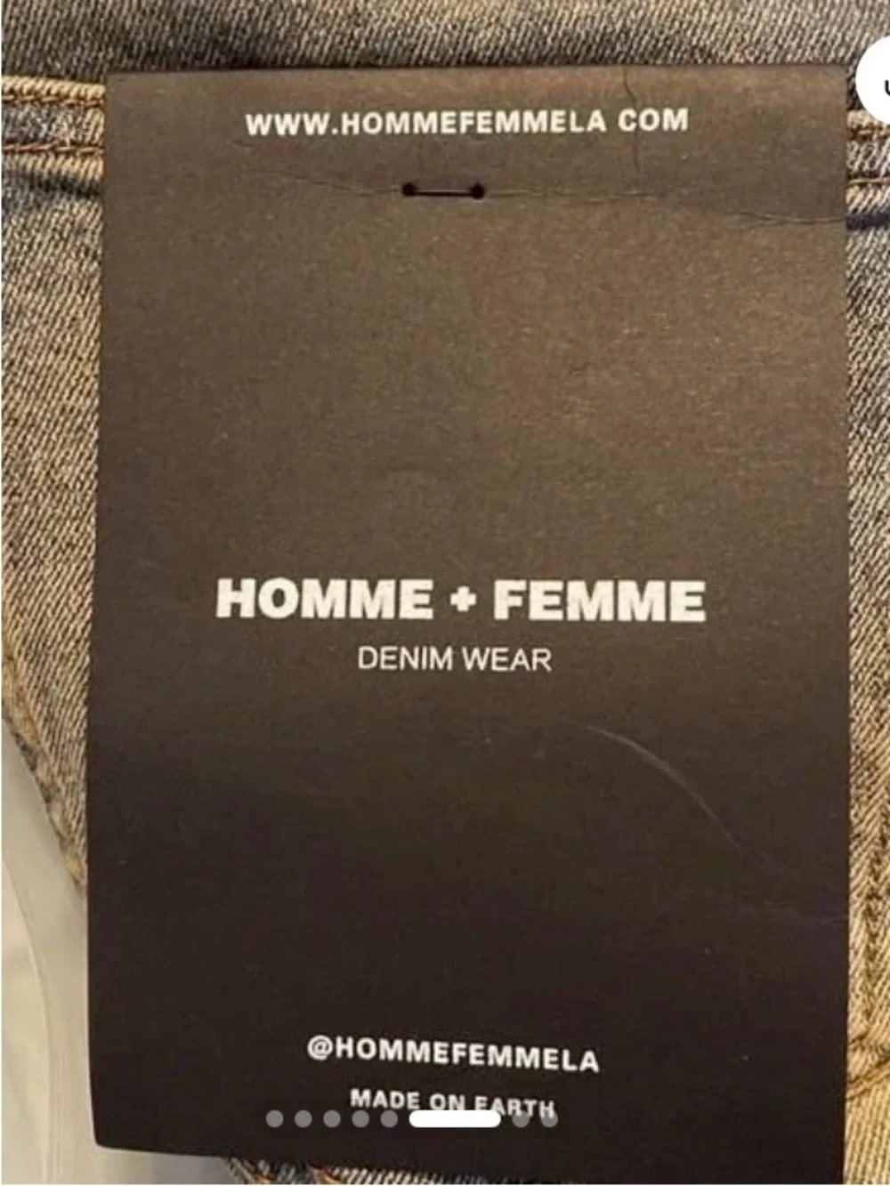 HOMME FEMME *185* TWILIGHT SUNSET JEANS 32